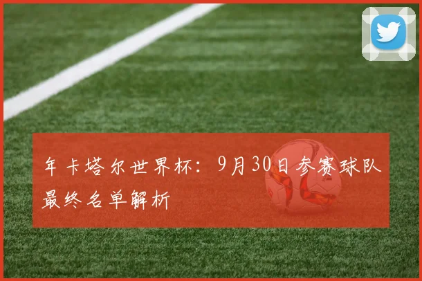 年卡塔尔世界杯：9月30日参赛球队最终名单解析